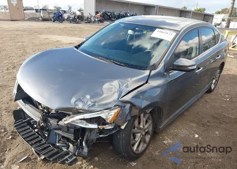 2015 Nissan Sentra Sr z USA, uszkodzony, nr VIN 3N1AB7AP9FY280845